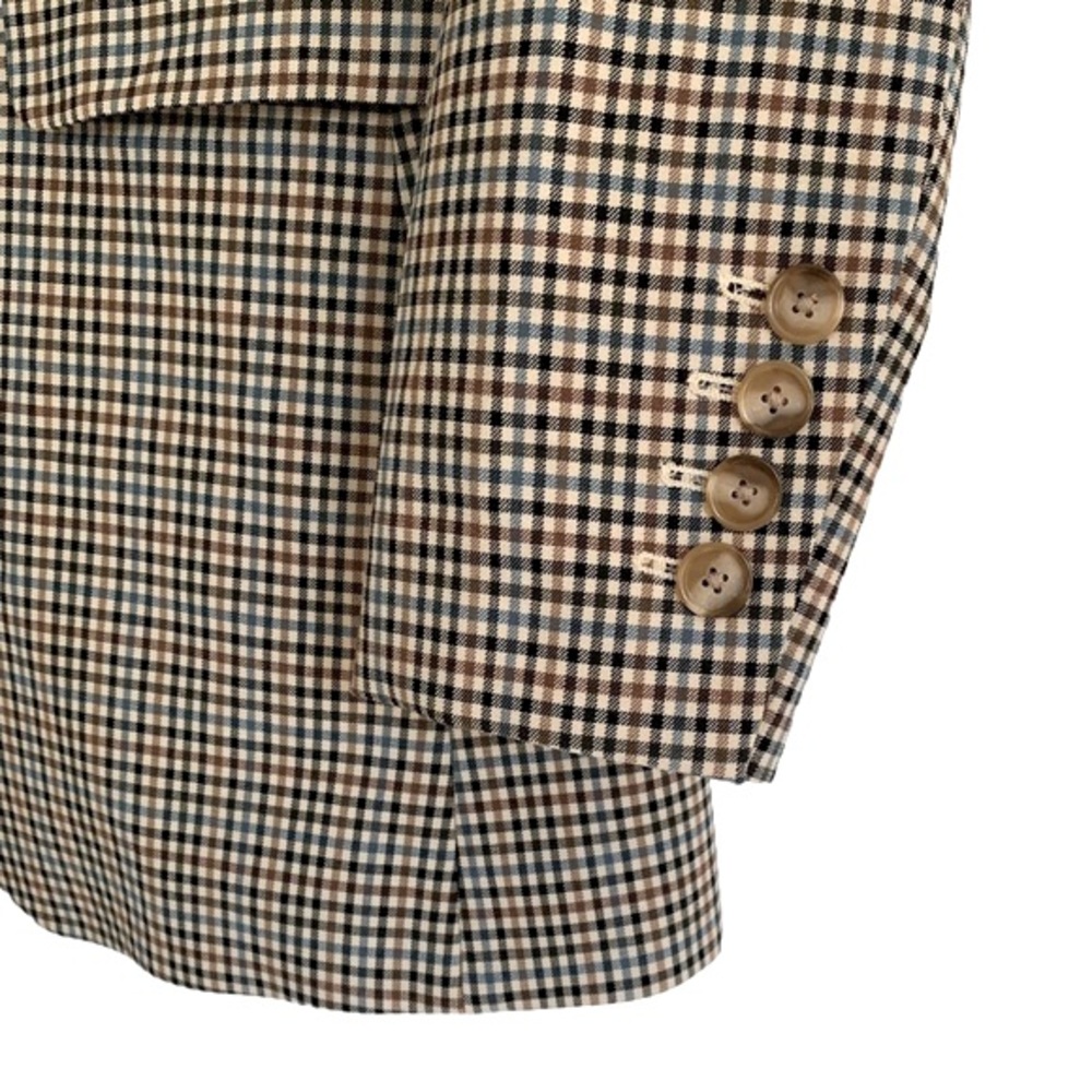 Loft Plaid Tailored Blazer - Picture 5 of 7